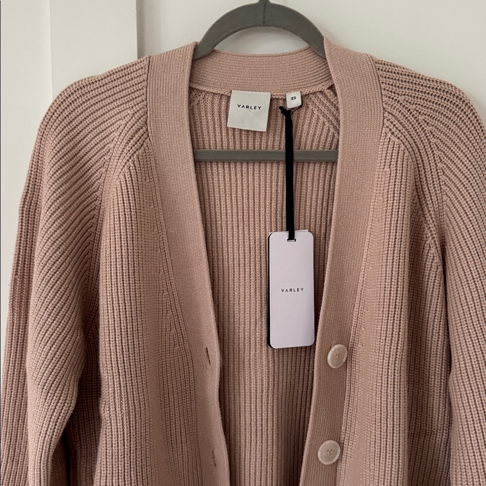 NWT Varley Sitges Button Through Cardigan Sweater Size XS - Picture 5 of 12